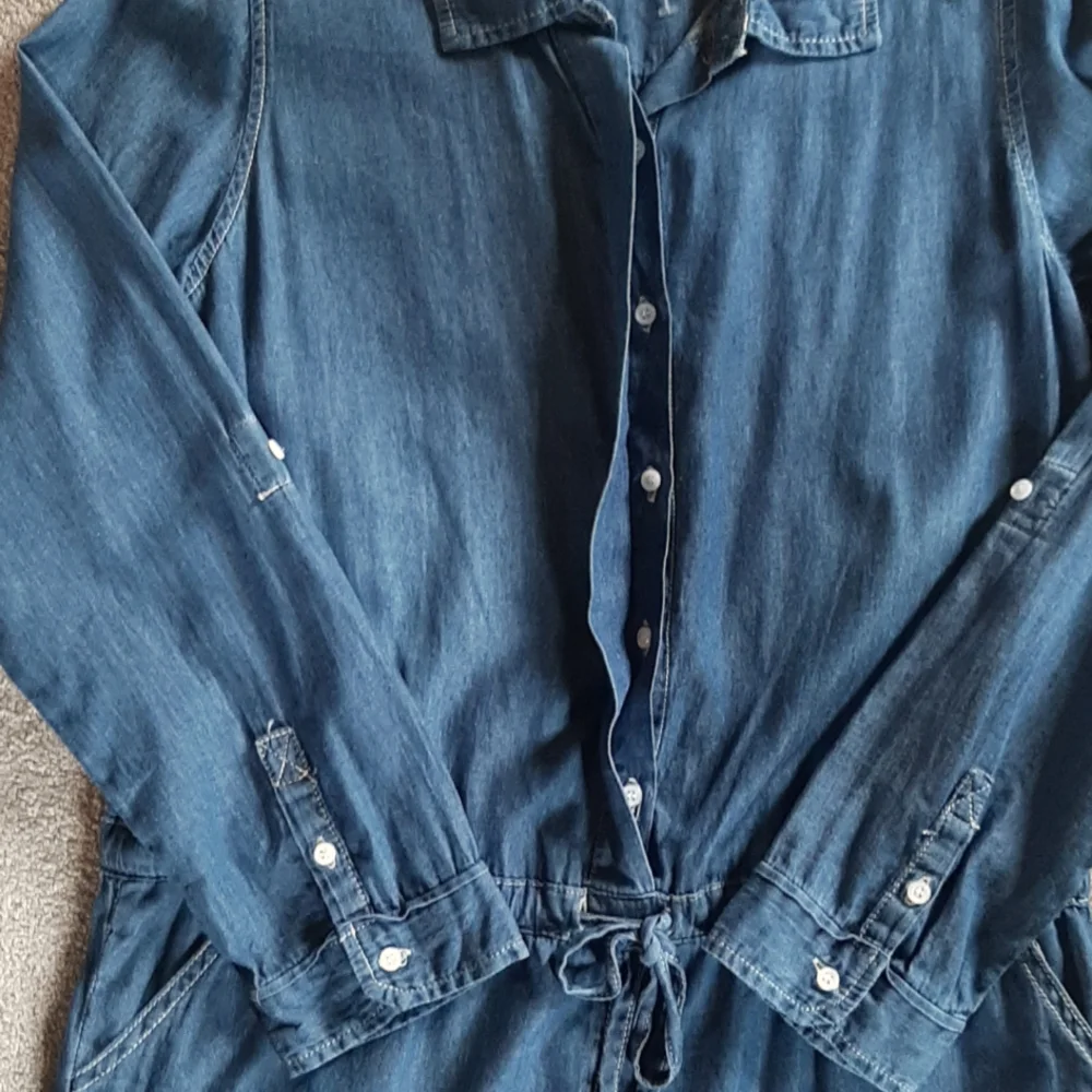 Denim Romper - Picture 4 of 8